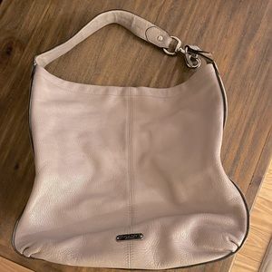 Retired Coach PK Avry Stud Hobo Purse Handbag D1480-F311287 greige color